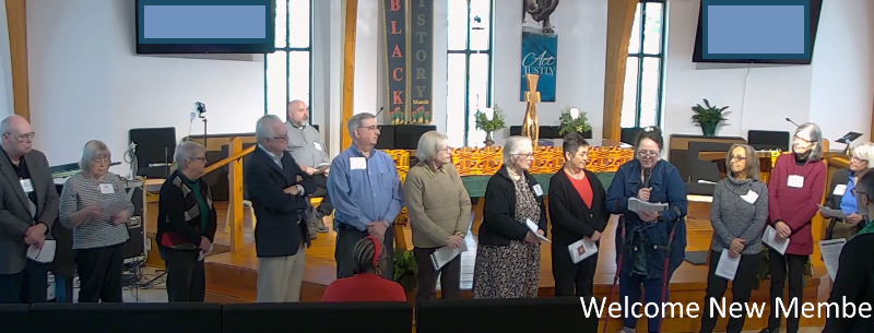 New Church Members Welcomed – 2/25/2024