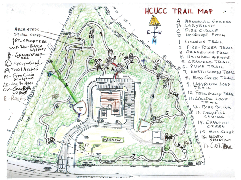 HC Nature Trail Map