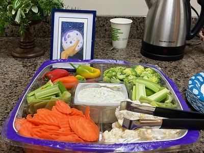 From carrots to connection—simple offerings, lovingly shared.