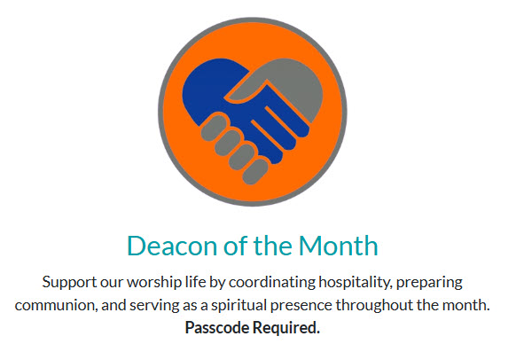 Deacon Sign Up