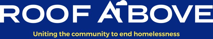 Roof Above Logo – Uniting the community to end homelessness