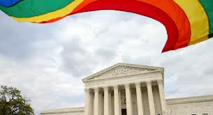 Celebration of the U.S. Supreme Court’s decision to leave marriage equality intact, symbolizing enduring love and justice.