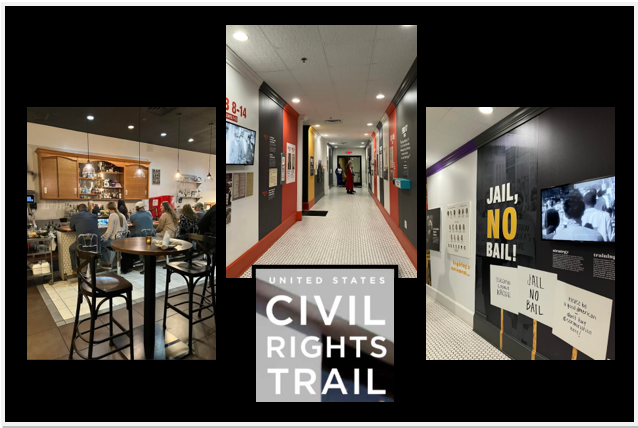 Kounter restaurant and museum in Rock Hill, South Carolina, a United States Civil Rights Trail site